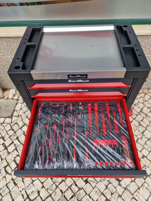 Pormação Módulos de Bancada com 4 gavetas completas novo