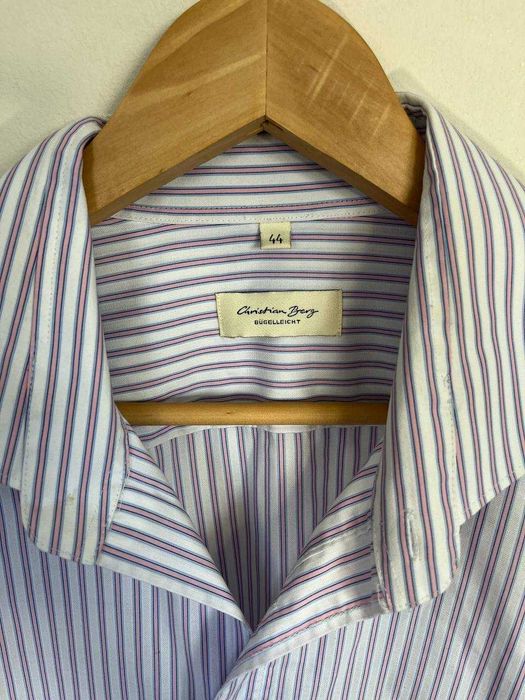 Koszula męska Christian Berg 44( xl), w paski, 100% bawełna