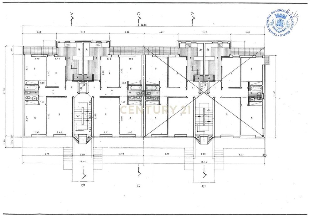 Apartamento para “ARRENDAMENTO”, de tipologia T3, com 1 WC, varanda co