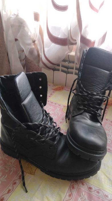 Берці робочі шкіряні