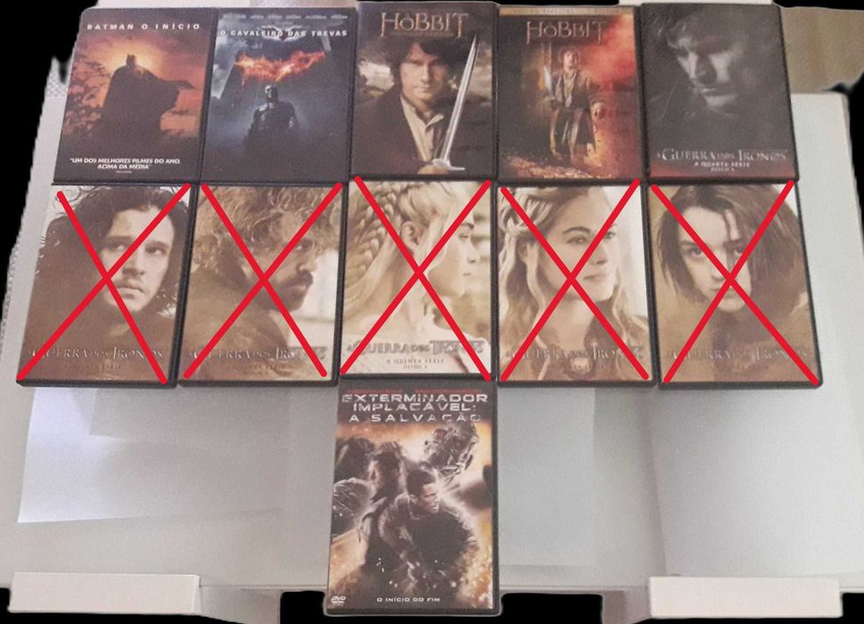 DVD's - Vários - como novos