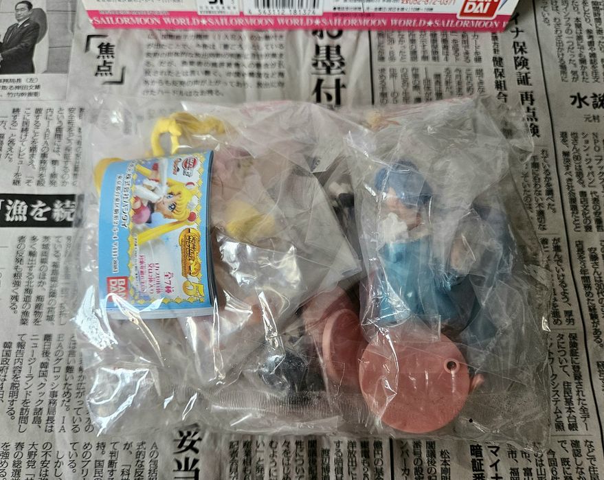 Sailor Moon - 7figuras, 5figuras, world 5, Candeeiro Led, SweetieS