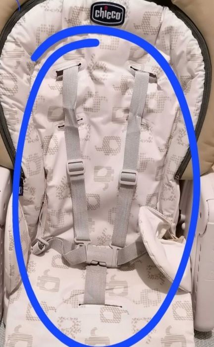 CHICCO Polly Magic Start Relax Progress5 Dining Chair Harness