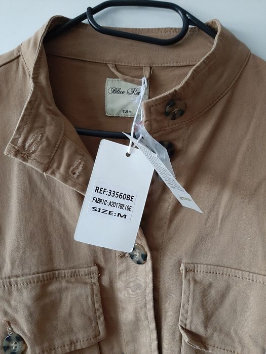 Katanka beżowa oversize