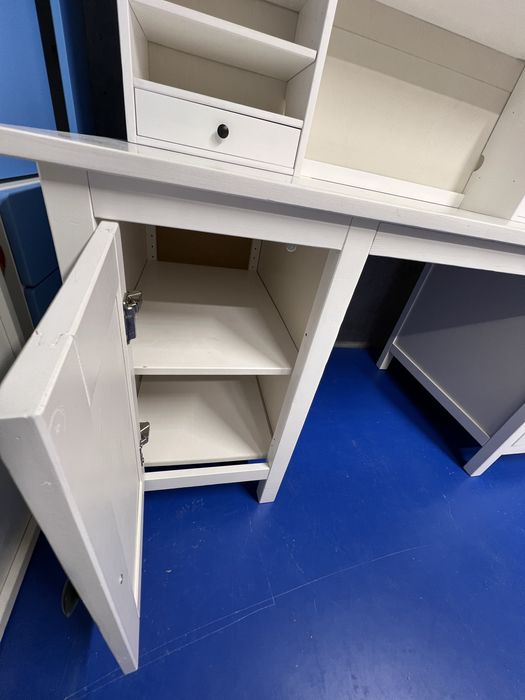 Biurko ikea hemnes z nadstawką