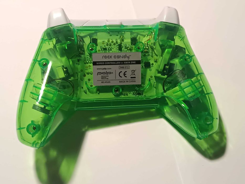Przewodowy Pad Xbox One Rock Candy Wired Green Controller