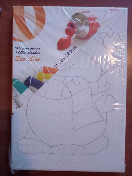 Telas com Desenho Natalício para Colorir