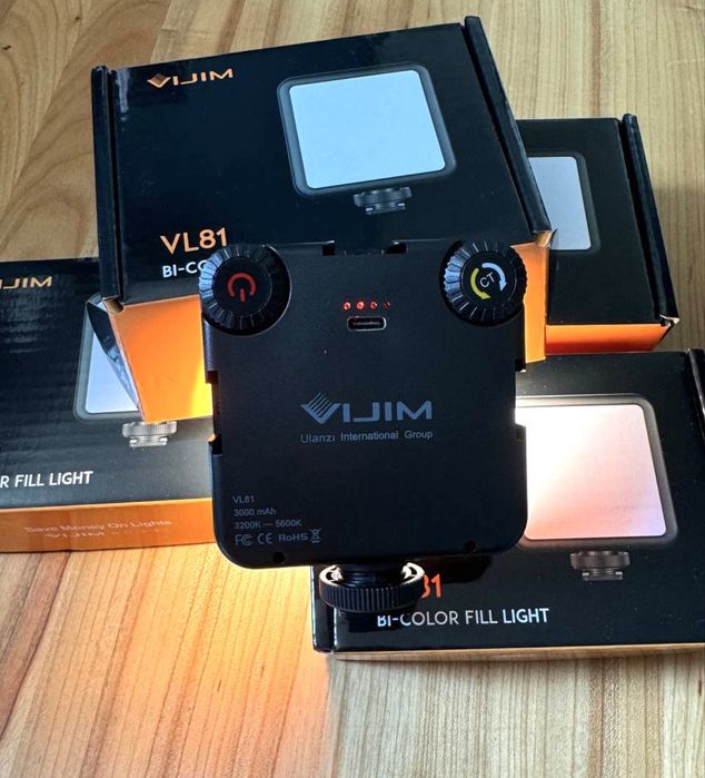 Накамерне світло Ulanzi VIJIM VL81 CRI 95+ 3000 мА 3200-5600k