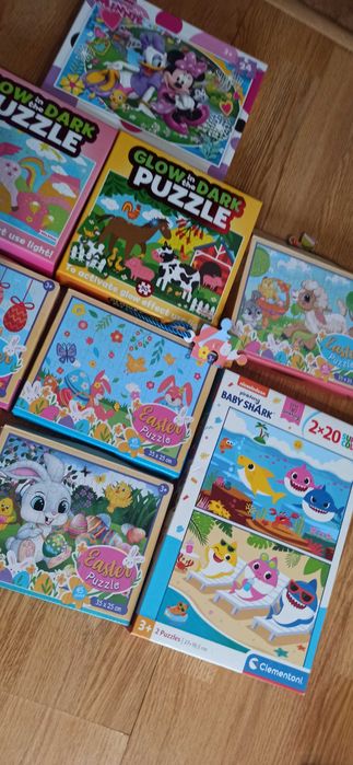 Zestaw puzzli dla dziecka  9 szt.