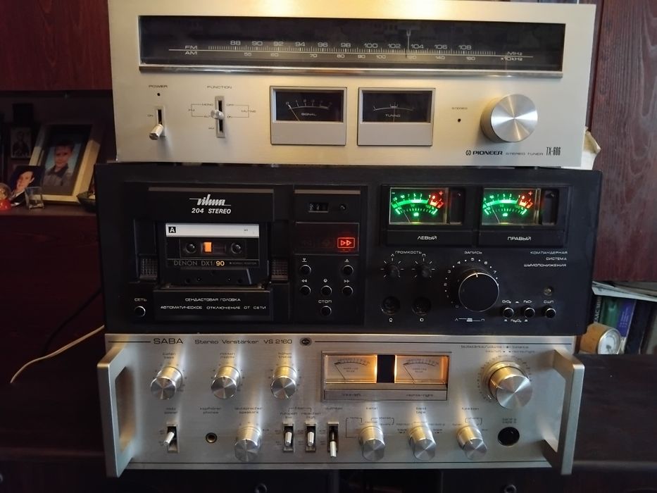 Винтажный усилитель Saba vs 2160 Германия