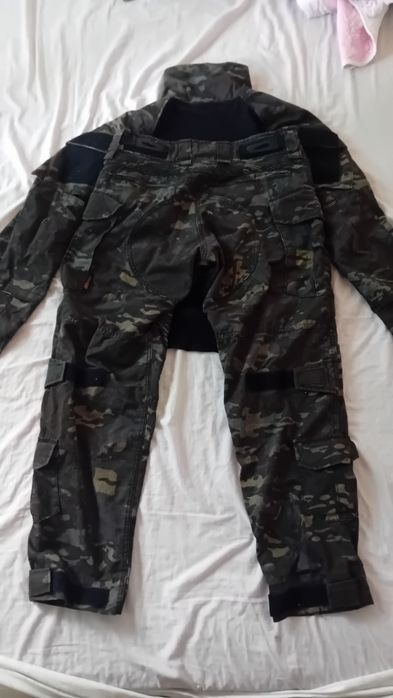 Conjunto Airsoft Conquer DLX tamanho M