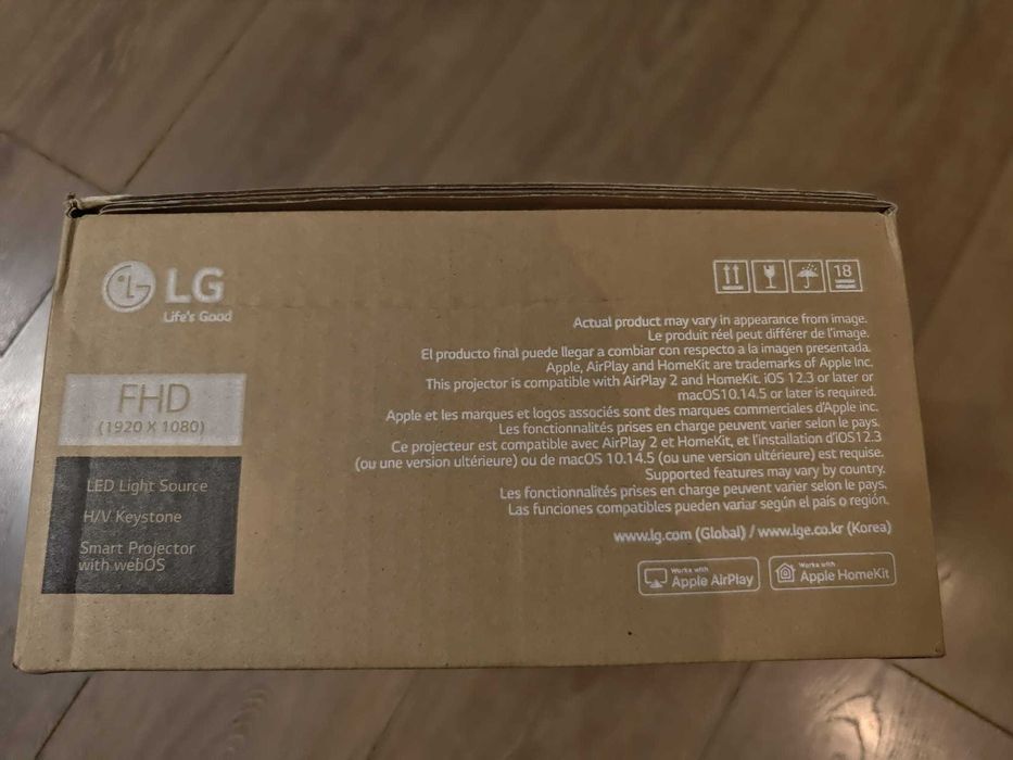 Projektor LG PF610P DLP FullHD DLNA Apple AirPlay 2 - FABRYCZNIE NOWY