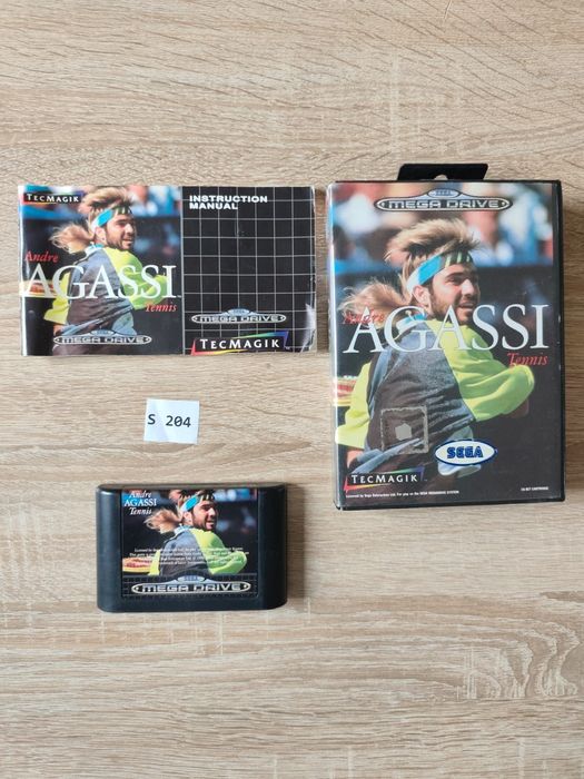 Agassi Sega Mega Drive