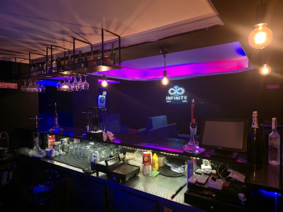Trespasse Bar Shisha em funcionamento