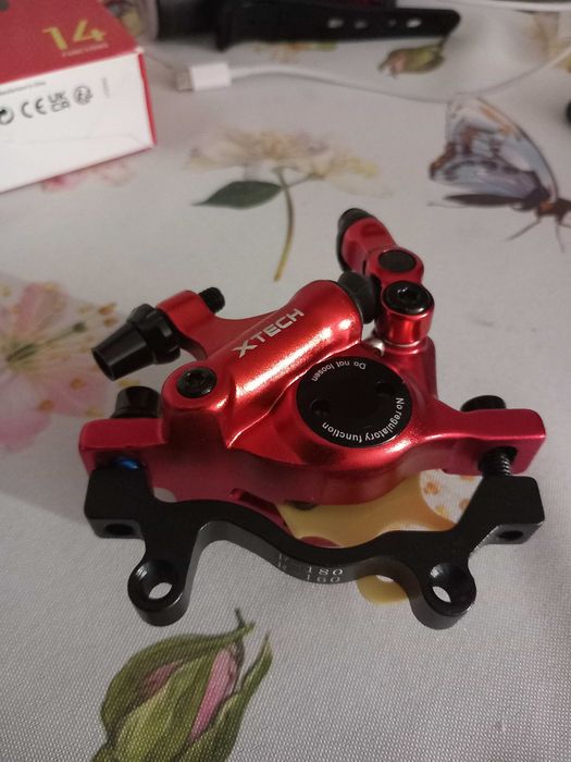 Zoom zestaw hamulców tarczowych Zoom HB100 zaciski+ tarcze