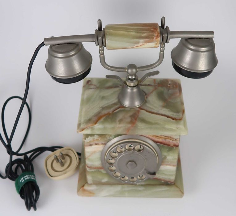 Telefone Antigo Italiano em Pedra Alabastro (Ref. 3)