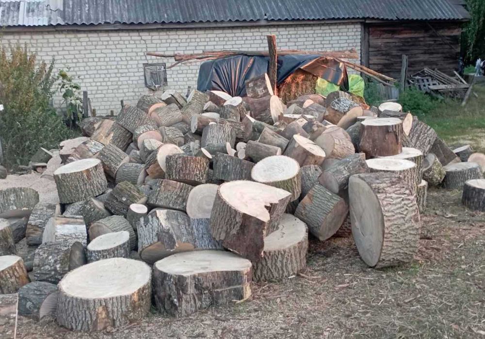 Продаж дров на зиму • Колоті, сухі, Акаця дліна 21-25 см ,мелкий покол