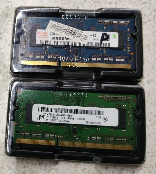 Оперативна пам'ять DDR3L 2GB  для ноутбука