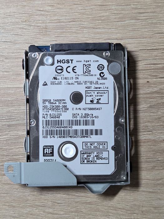 Dysk do ps4 fat 500gb z sankami