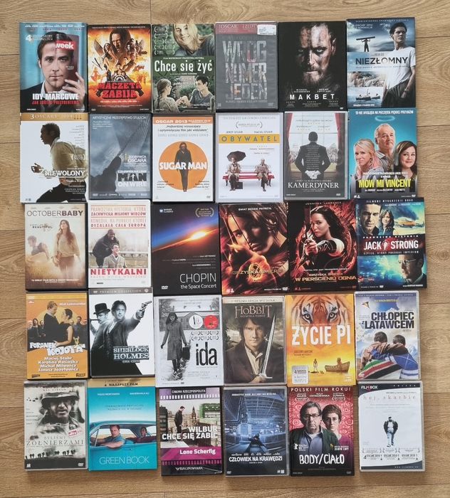 Płyty DVD - różne