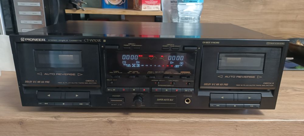 Pioneer CT-W701R magnetofon dwukasetowy