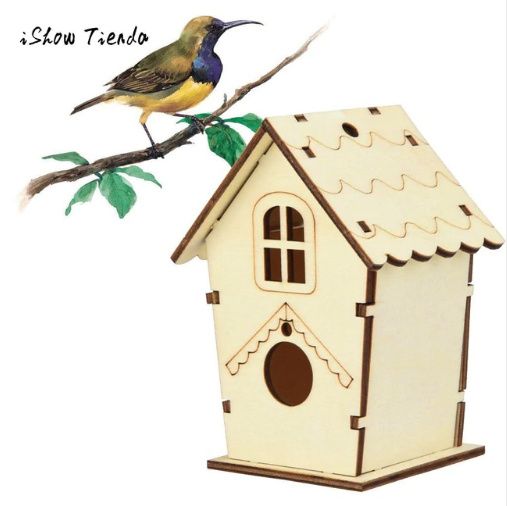 Casinha linda para passarinhos...