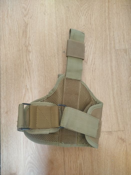 Coldre de pistola airsoft de perna de tecido