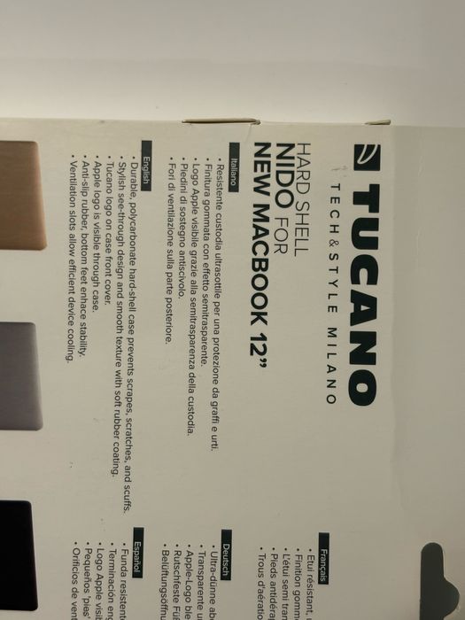 Capa Tucano Hard Shell Apple MacBook 12''64751081950466123