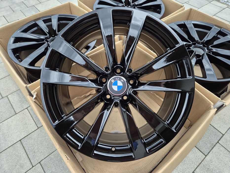 Felgi 19" 5x112 Mercedes OEM BMW Audi VW Skoda Cupra Mini Nowe Czarne | #A223C