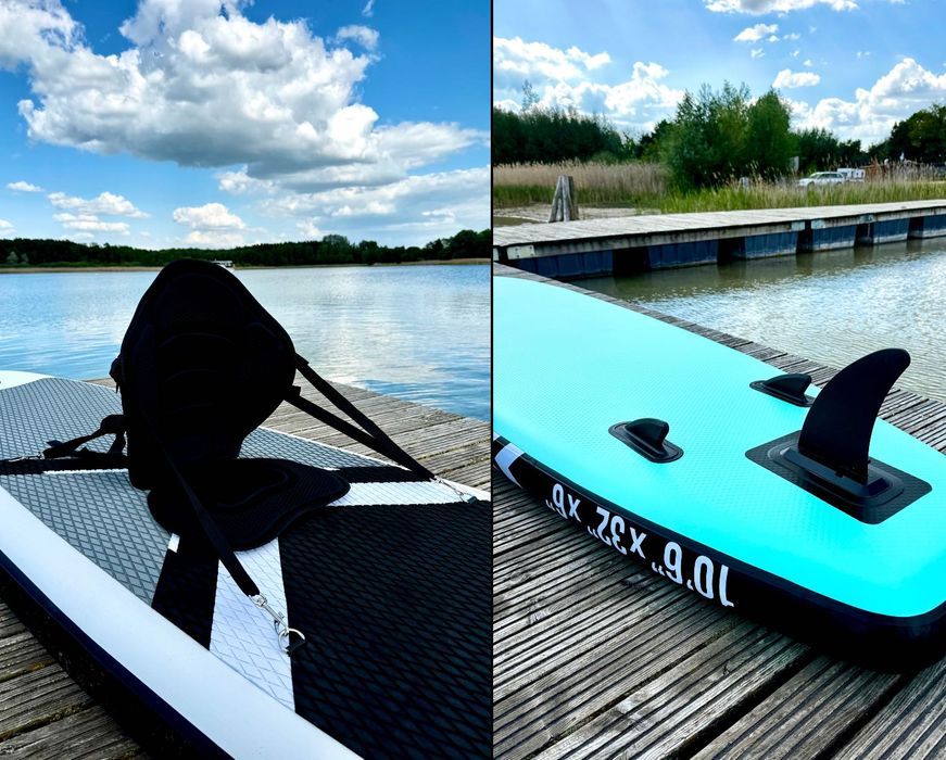 Deska SUP Pompowana 320cm 9w1 Paddleboard + Wiosło Siedzisko Kajak