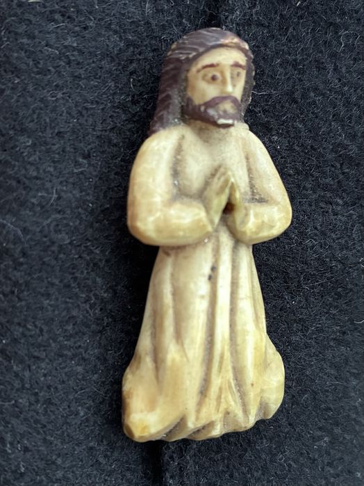 Cristo em osso indo português século XVIII