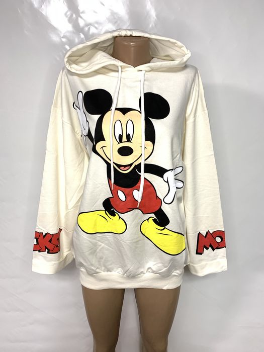 Модная кофта с капюшоном Микки Маус, Дисней балахон,свитшот,худи
