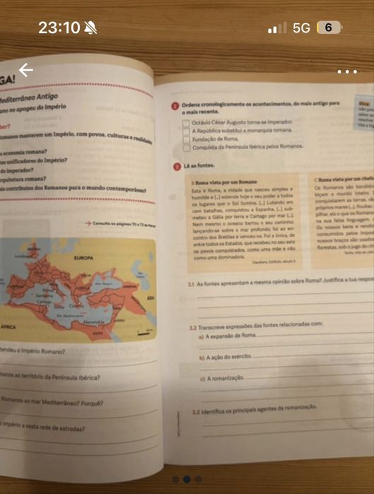 Caderno de actividades HSI 7.º ano