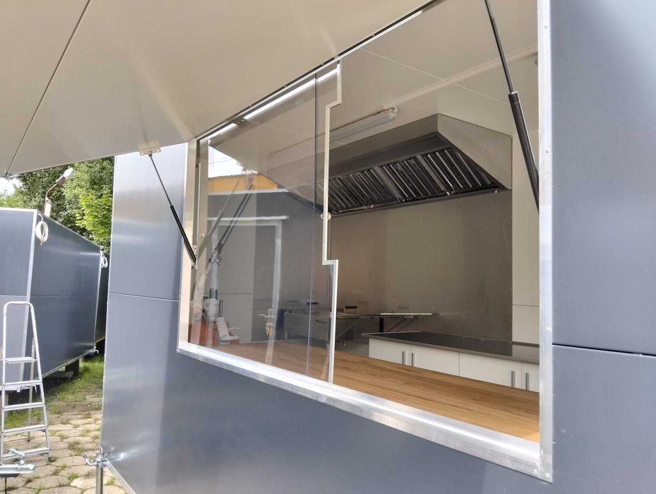 Przyczepa gastronomiczna 3.5mx2 Wykonywana pod klienta! 2026r od REKI