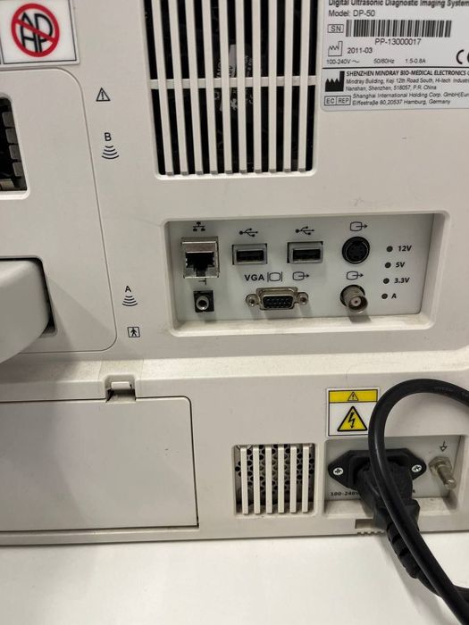 УЗД сканер Mindray DP-50 + 2 датчики + Сумка (В ідеальному стані)