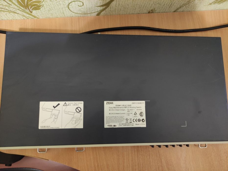 Коммутатор switch ZTE ZXR10 5928E-FI: 5 800 грн. - Другое сетевое