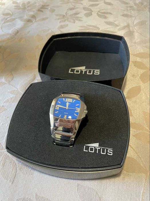 Relógio LOTUS Sea Blue | Stainless Steel c/ Caixa Original e Elos