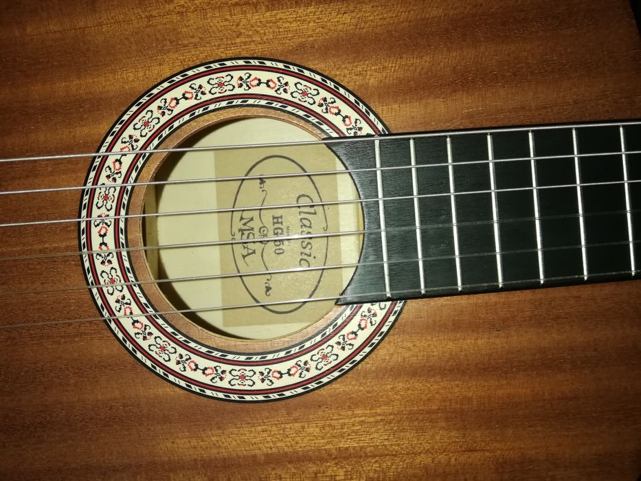 Guitarra clássica madeira mogno maciça64586503730050121