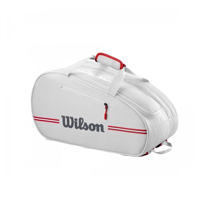 Сумка для паделу Wilson Padel Team Racket Bag White