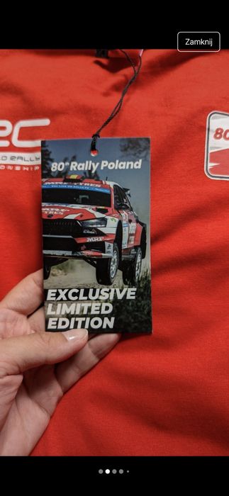 Koszulka WRC 80 Rally Poland NOWA