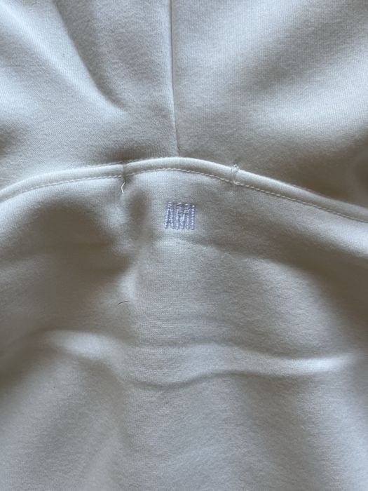 Hoodie branco - AMI PARIS - L