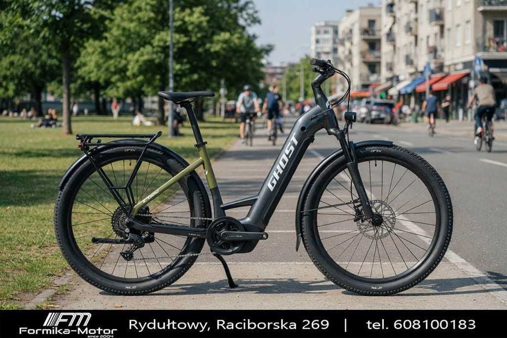 Rower elektryczny Trekking Ghost E-TERU EQ 540Wh 27,5 Bosch 75Nm Dostawa pod dom Raty przez internet