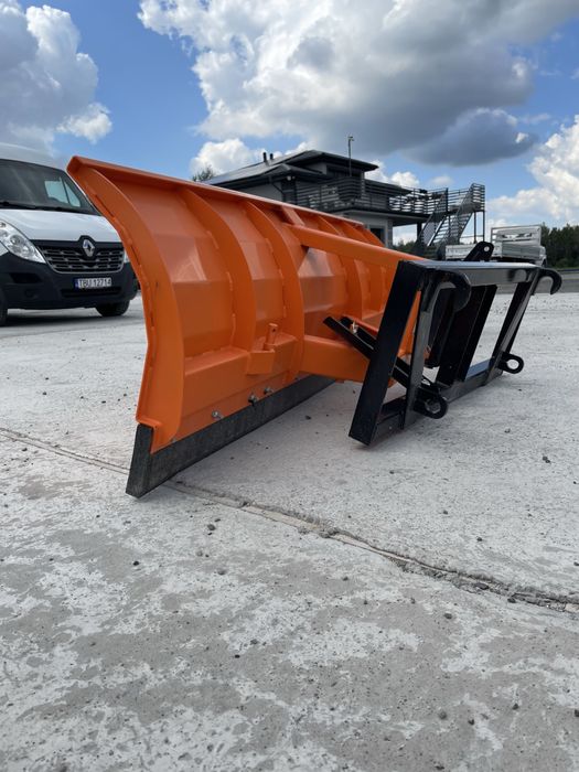 Pług do śniegu odśnieżania 1,5m 2m 2,5m 3m tuz euro sms wózek widłowy