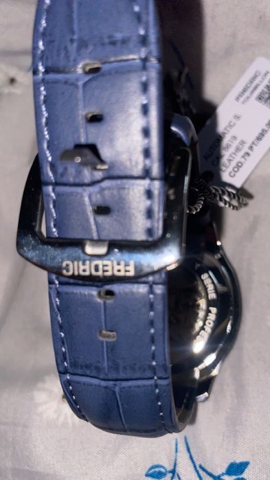 Zegarek fredric nowy skorzany