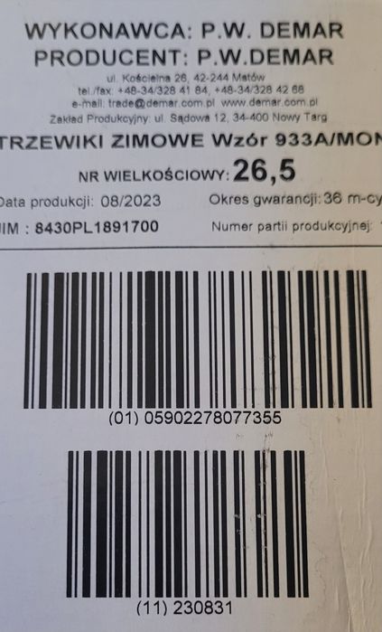 Sprzedam buty taktyczne nowe!
