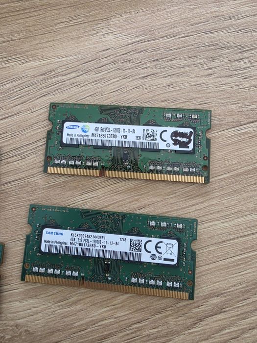 Пам'ять ddr3, ddr4 4gb