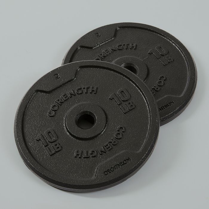 Conjunto de halteres de musculação 50 kg disco ferro fundido em parte