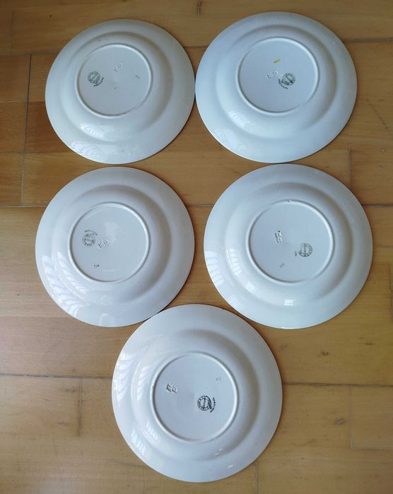 Pratos de Sobremesa "Fábrica de Sacavém"