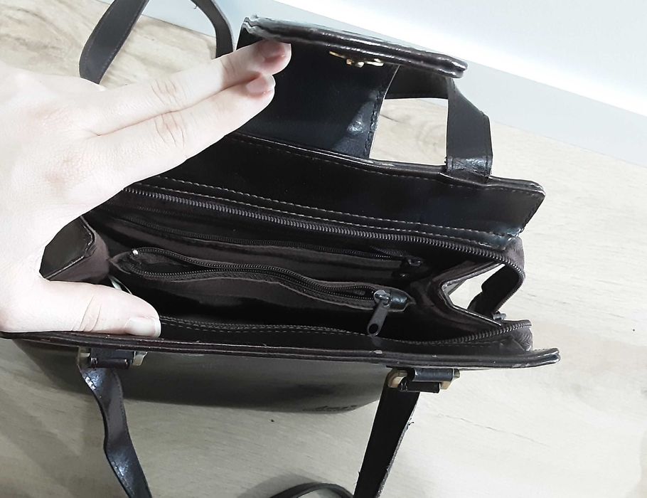 Mala de Senhora em Pele Vintage