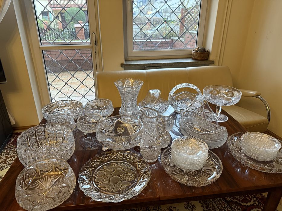 Zestaw pięknych kryształów